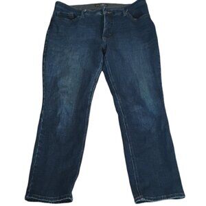 Lee Slim Fit Mid Rise Jeans - Deep Blue